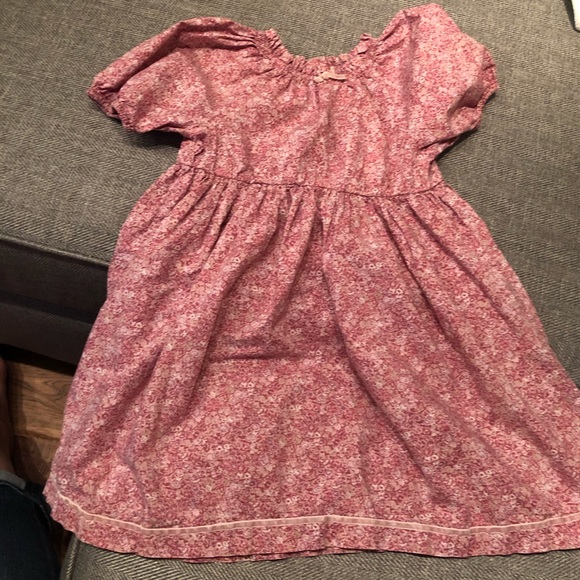 baby pink floral dress